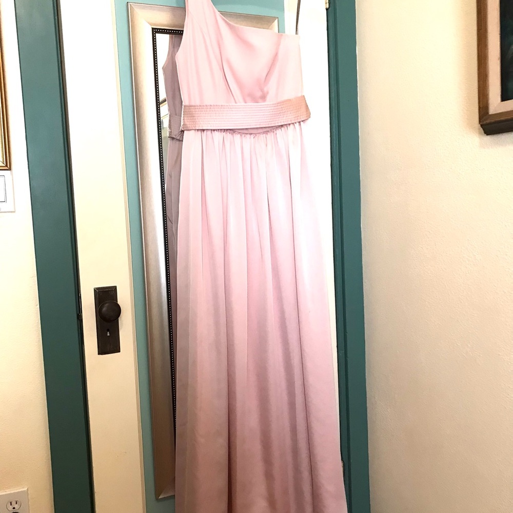 Vera Wang Blush Bridesmaid Dress